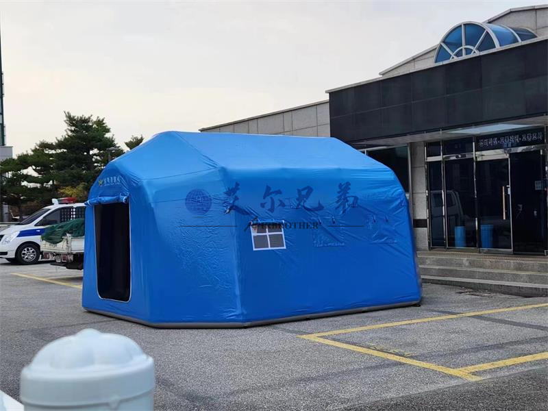 搭建充氣大型帳篷時要注意哪些事項？